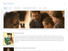 Tablet Screenshot of jayhosler.com